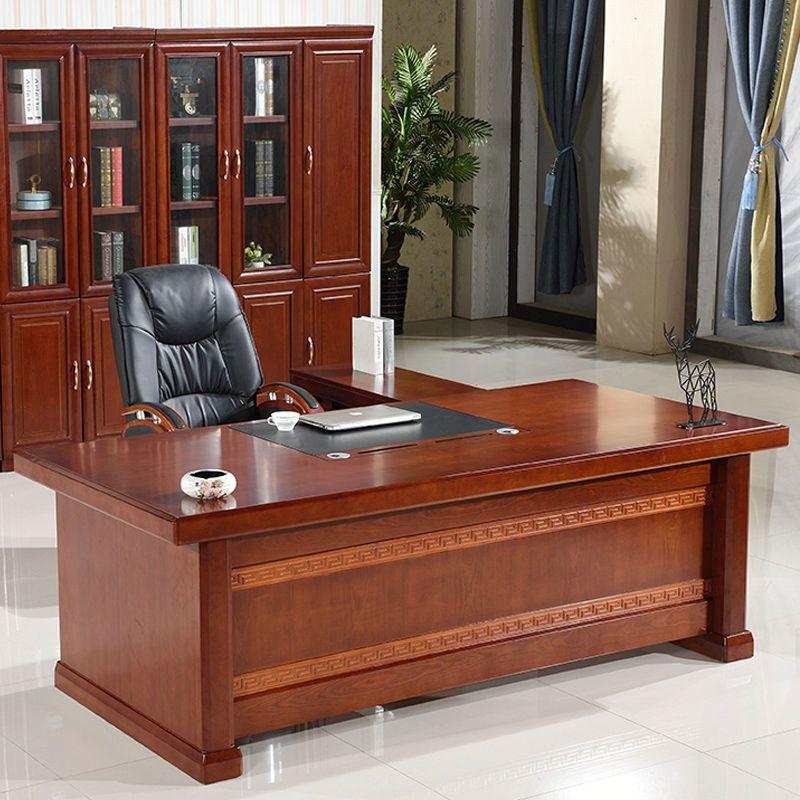 实木办公桌设计